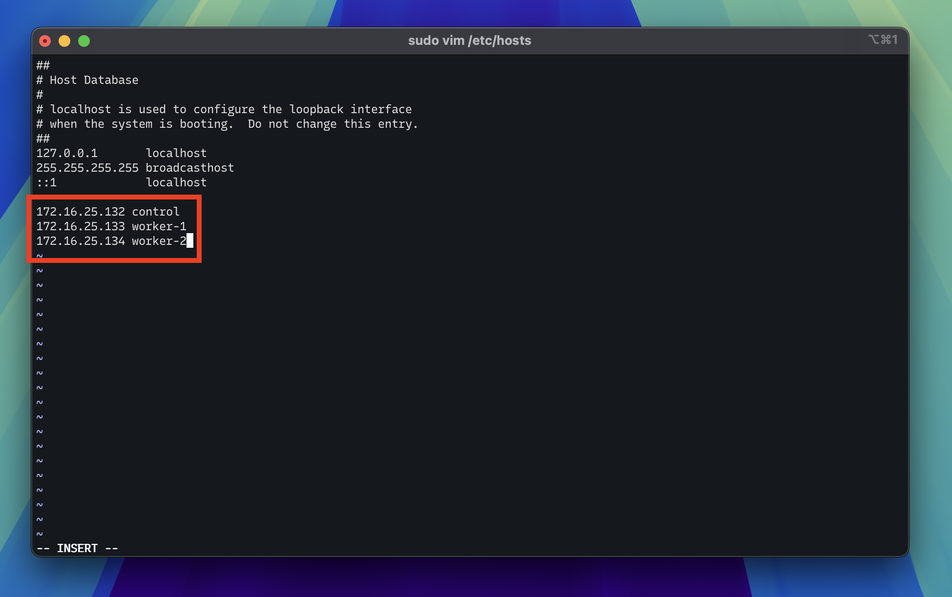 hosts file